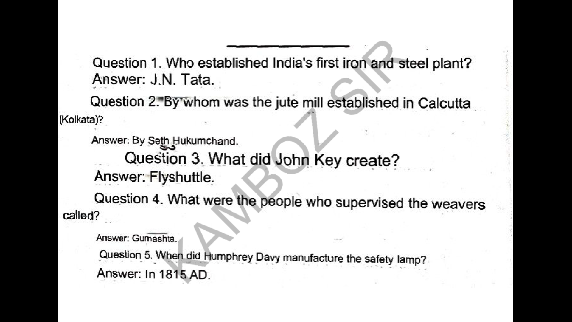 Class 10 Social Science Very Short Important Questions Board Paper 2024